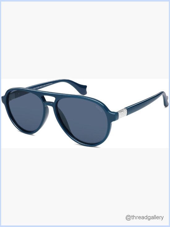 Polarized Oversized Aviator Sunglasses Recycled Plastic Eco-Friendly main image 5